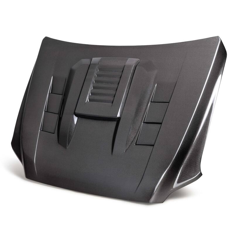 Seibon 2024 Toyota Tacoma TS-Style Carbon Fiber Hood-Hoods-Grocery Getter Performance