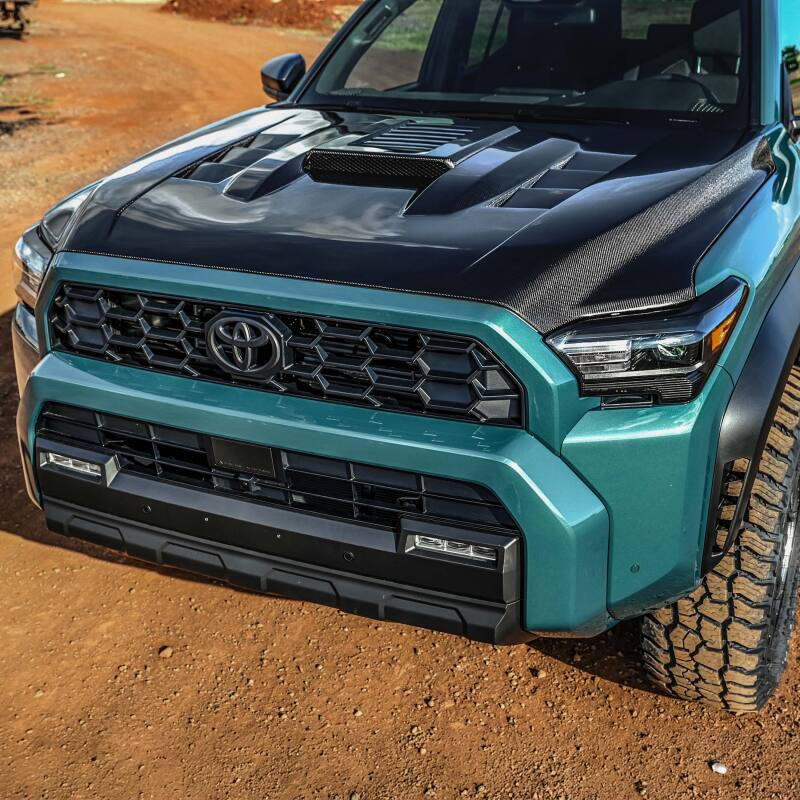Seibon 2024 Toyota Tacoma TS-Style Carbon Fiber Hood-Hoods-Grocery Getter Performance