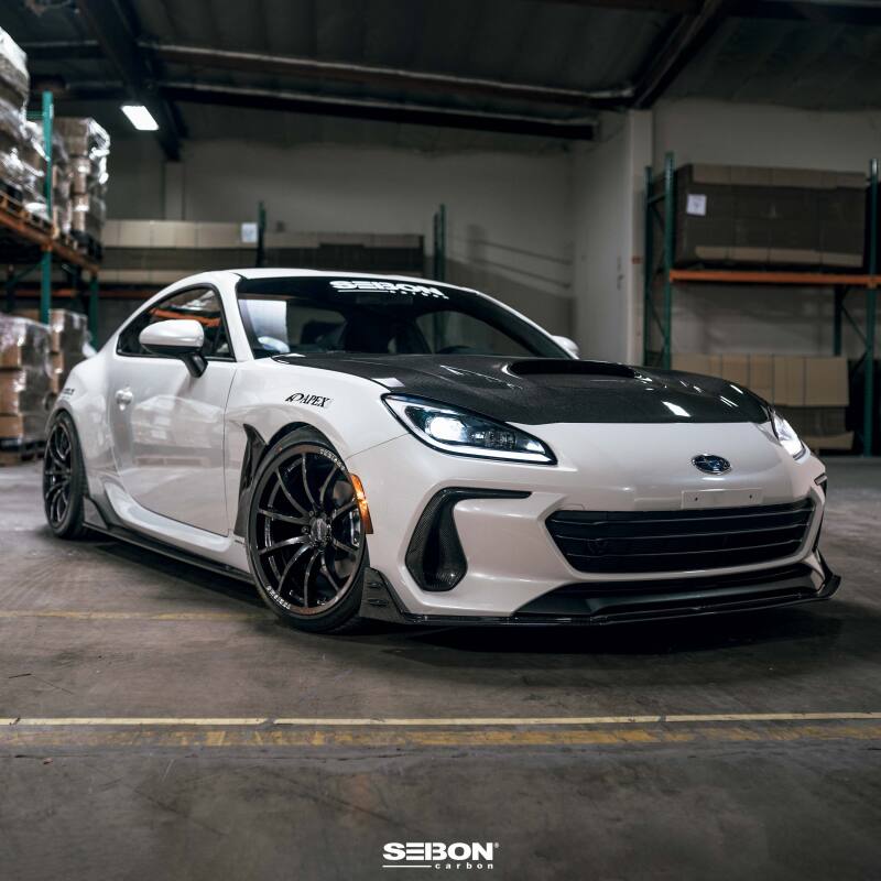 Seibon 22-23 Subaru BRZ Carbon Fiber Front Bumper Duct-Carbon Accessories-Grocery Getter Performance
