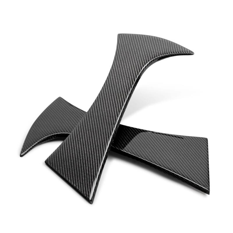 Seibon 22-24 Toyota GR86 / Subaru BRZ 2-Door Coupe Carbon Fiber Fender Trim - Gloss Finish-Carbon Accessories-Grocery Getter Performance