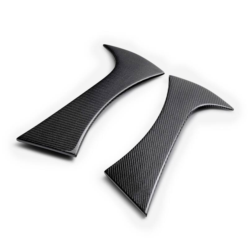 Seibon 22-24 Toyota GR86 / Subaru BRZ 2-Door Coupe Carbon Fiber Fender Trim - Gloss Finish-Carbon Accessories-Grocery Getter Performance