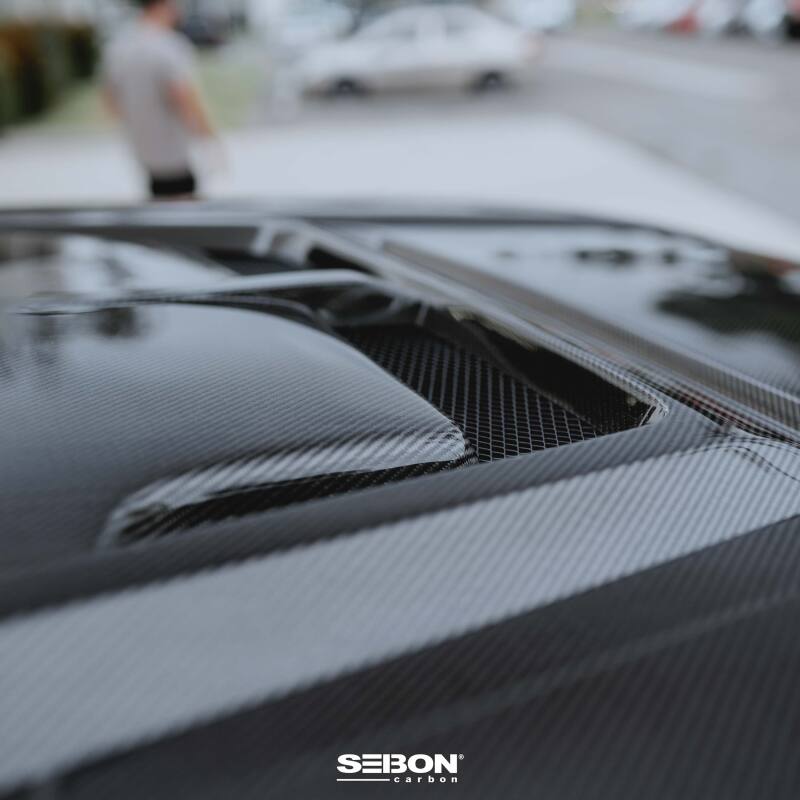 Seibon 22-24 Toyota Tundra / 23-24 Toyota Sequoia RR-Style Carbon Fiber Hood-Hoods-Grocery Getter Performance