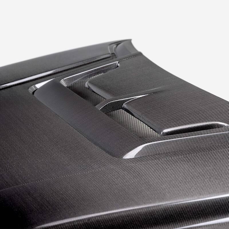 Seibon 22-24 Toyota Tundra / 23-24 Toyota Sequoia RR-Style Carbon Fiber Hood-Hoods-Grocery Getter Performance