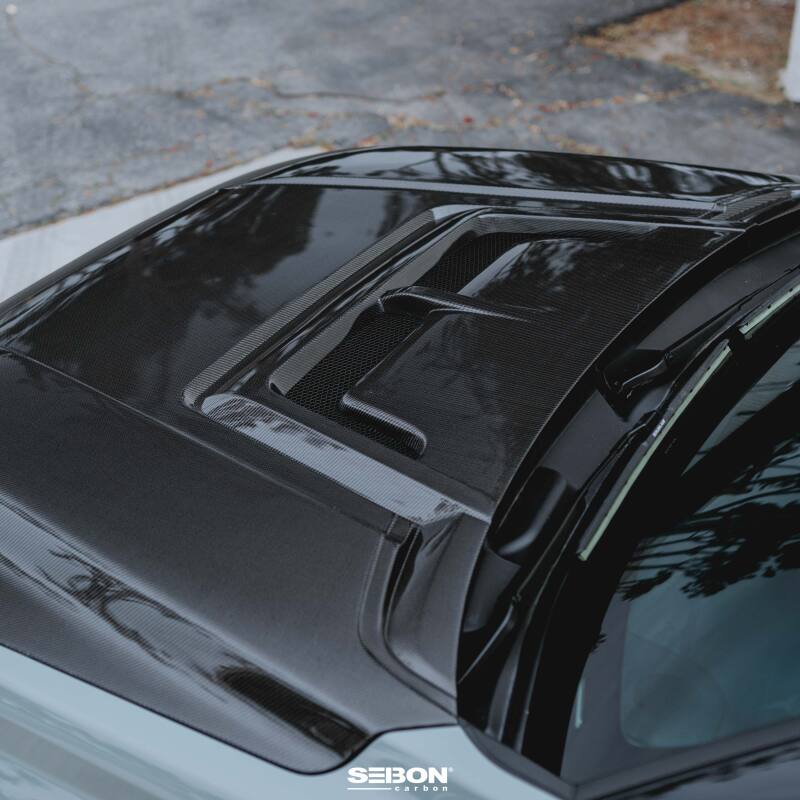 Seibon 22-24 Toyota Tundra / 23-24 Toyota Sequoia RR-Style Carbon Fiber Hood-Hoods-Grocery Getter Performance