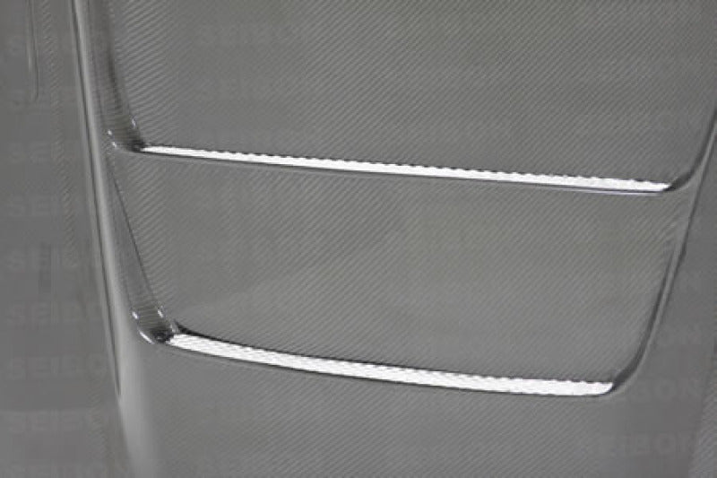 Seibon 90-94 Nissan Skyline R32 (BNR32) DVII Carbon Fiber Hood-Hoods-Grocery Getter Performance