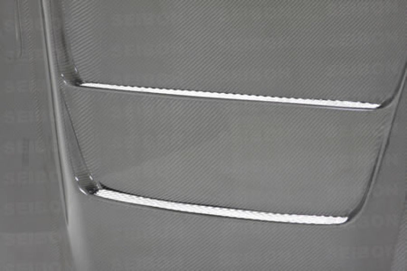 Seibon 90-94 Nissan Skyline R32 (BNR32) DVII Carbon Fiber Hood-Hoods-Grocery Getter Performance