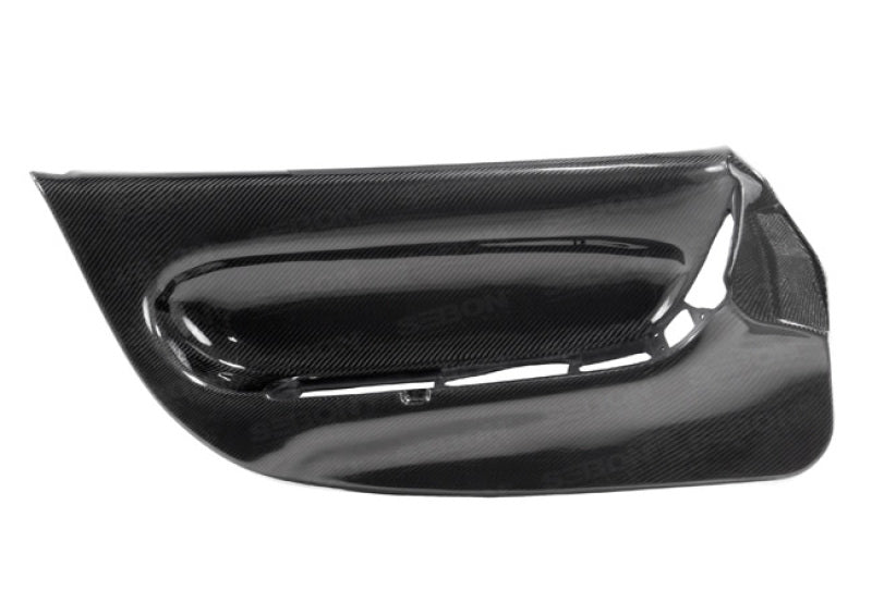 Seibon 93-02 Mazda RX-7 Carbon Fiber Door Panels (Pair)-Door Panels-Grocery Getter Performance