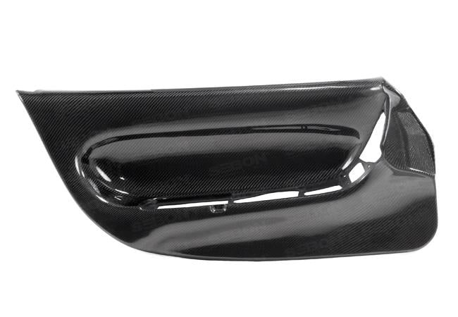 Seibon 93-02 Mazda RX-7 Carbon Fiber Door Panels (Pair)-Door Panels-Grocery Getter Performance