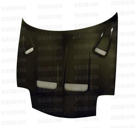 Seibon 93-02 Mazda RX7 FD3S KS Carbon Fiber Hood-Hoods-Grocery Getter Performance