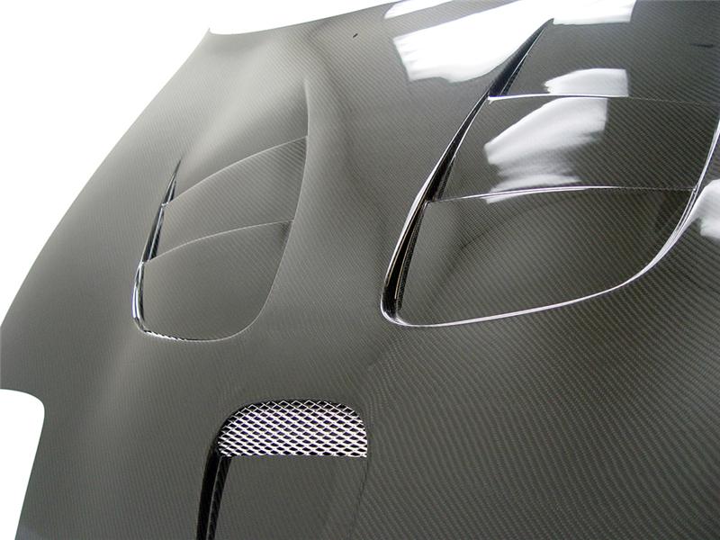 Seibon 93-96 Mazda RX-7 ST Carbon Fiber Hood-Hoods-Grocery Getter Performance