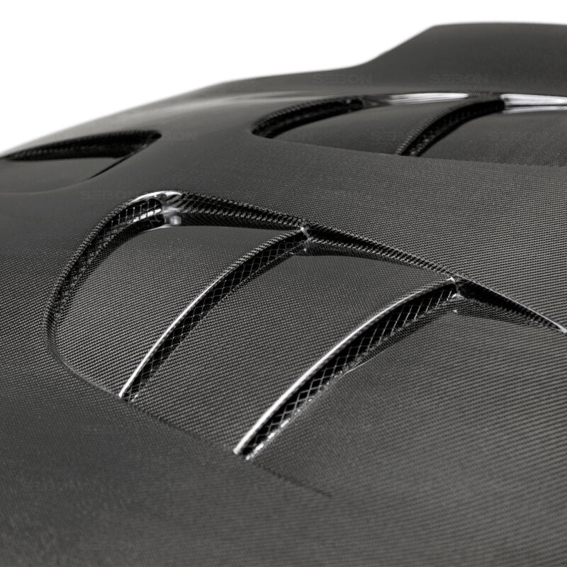 Seibon 93-96 Mazda RX-7 ST Carbon Fiber Hood-Hoods-Grocery Getter Performance