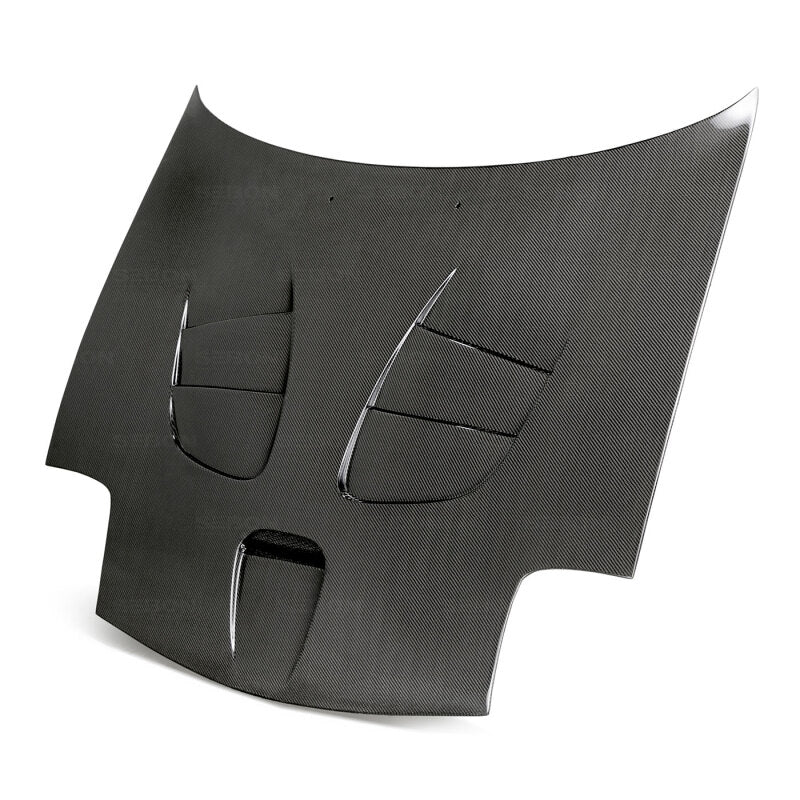 Seibon 93-96 Mazda RX-7 ST Carbon Fiber Hood-Hoods-Grocery Getter Performance