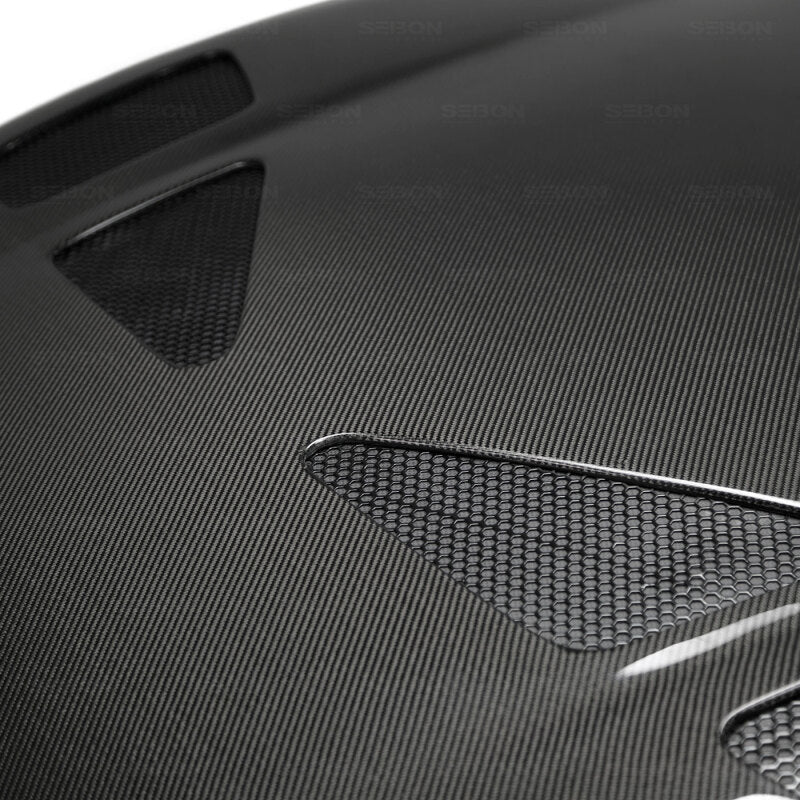 Seibon 93-98 Toyota Supra (JZA80L) TR Style Carbon Fiber Hood-Hoods-Grocery Getter Performance