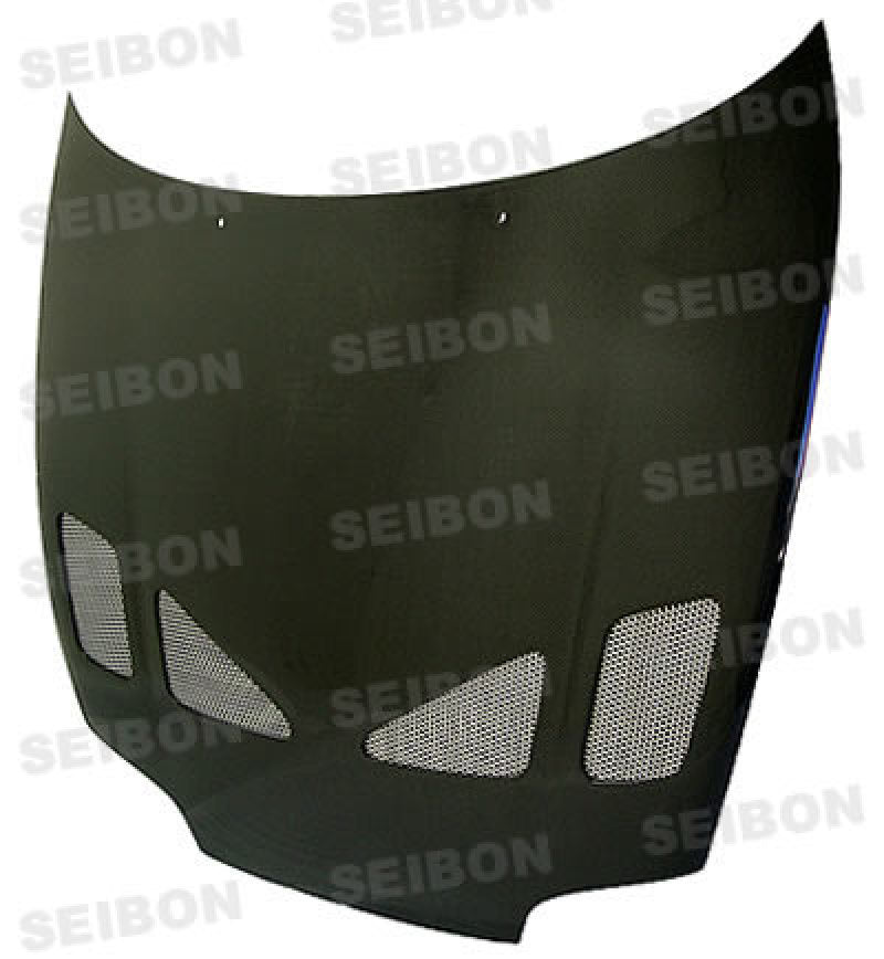 Seibon 93-98 Toyota Supra (JZA80L) TR Style Carbon Fiber Hood-Hoods-Grocery Getter Performance