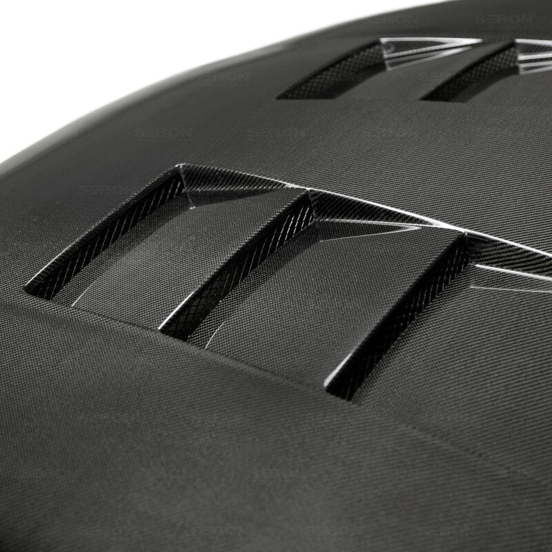 Seibon 93-98 Toyota Supra (JZA80L) TS Style Carbon Fiber Hood-Hoods-Grocery Getter Performance