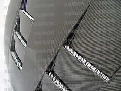 Seibon 93-98 Toyota Supra (JZA80L) TS Style Carbon Fiber Hood-Hoods-Grocery Getter Performance