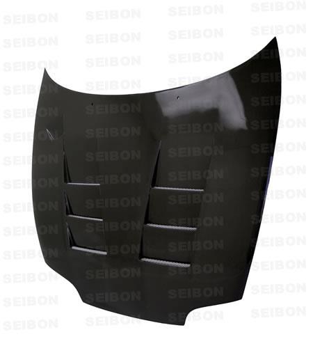 Seibon 93-98 Toyota Supra (JZA80L) TS Style Carbon Fiber Hood-Hoods-Grocery Getter Performance