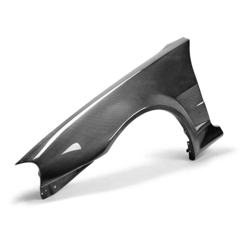 Seibon 99-01 Nissan Skyline R34 NSW-Style Carbon Fiber (Gloss Finish) Fenders (Pair)-Fenders-Grocery Getter Performance