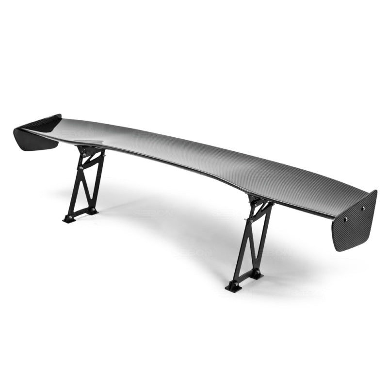 Seibon Universal (70.5in Wide) GT Carbon Fiber Rear Spoiler-Spoilers-Grocery Getter Performance