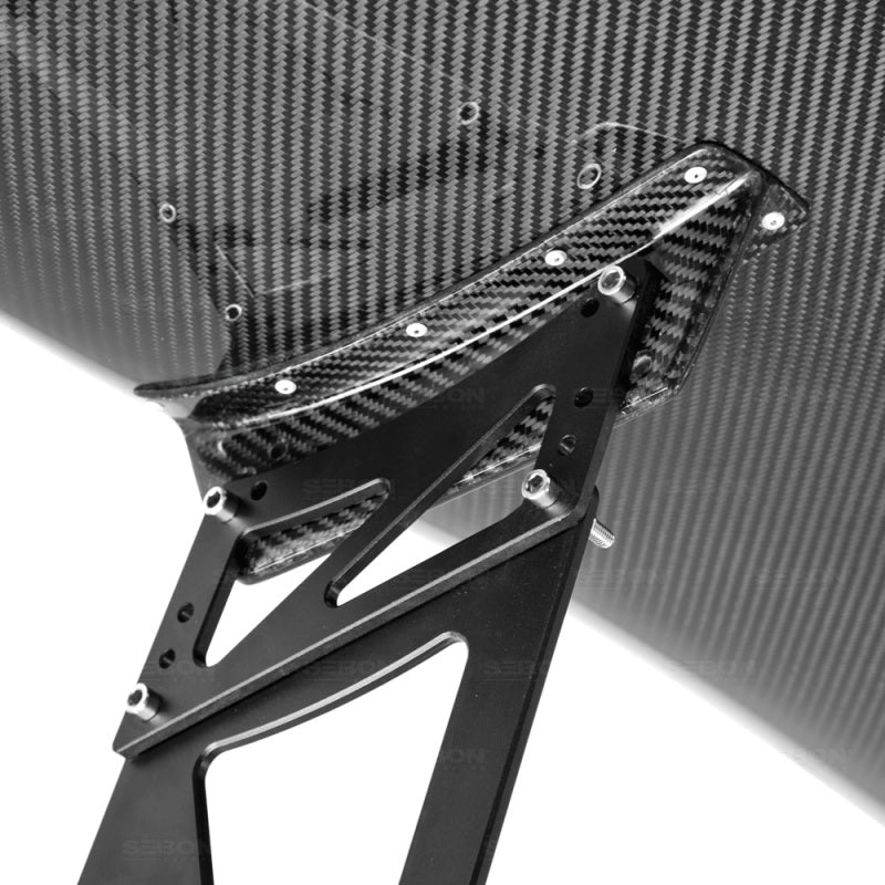 Seibon Universal (70.5in Wide) GT Carbon Fiber Rear Spoiler-Spoilers-Grocery Getter Performance