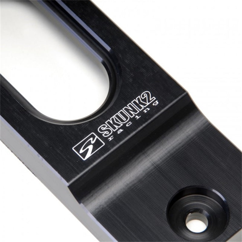 Skunk2 92-00 Honda Civic/94-01 Acura Integra Billet Battery Tiedown (Black Series)-Battery Tiedowns-Grocery Getter Performance