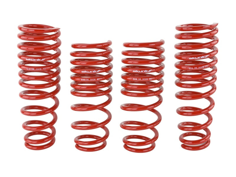Skunk2 92-95 Honda Civic/Del Sol Lowering Springs (2.50in - 2.25in.) (Set of 4)-Lowering Springs-Grocery Getter Performance