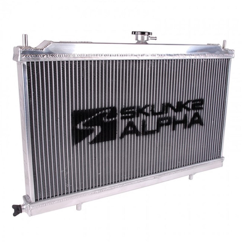 Skunk2 Alpha Series 88-91 Honda CRX/Civic Radiator (Full Size) (Dual Core) (Manual Trans.)-Radiators-Grocery Getter Performance