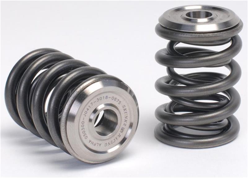Skunk2 Alpha Series Honda/Acura B Series Valve Spring and Titanium Retainer Kit-Valve Springs, Retainers-Grocery Getter Performance