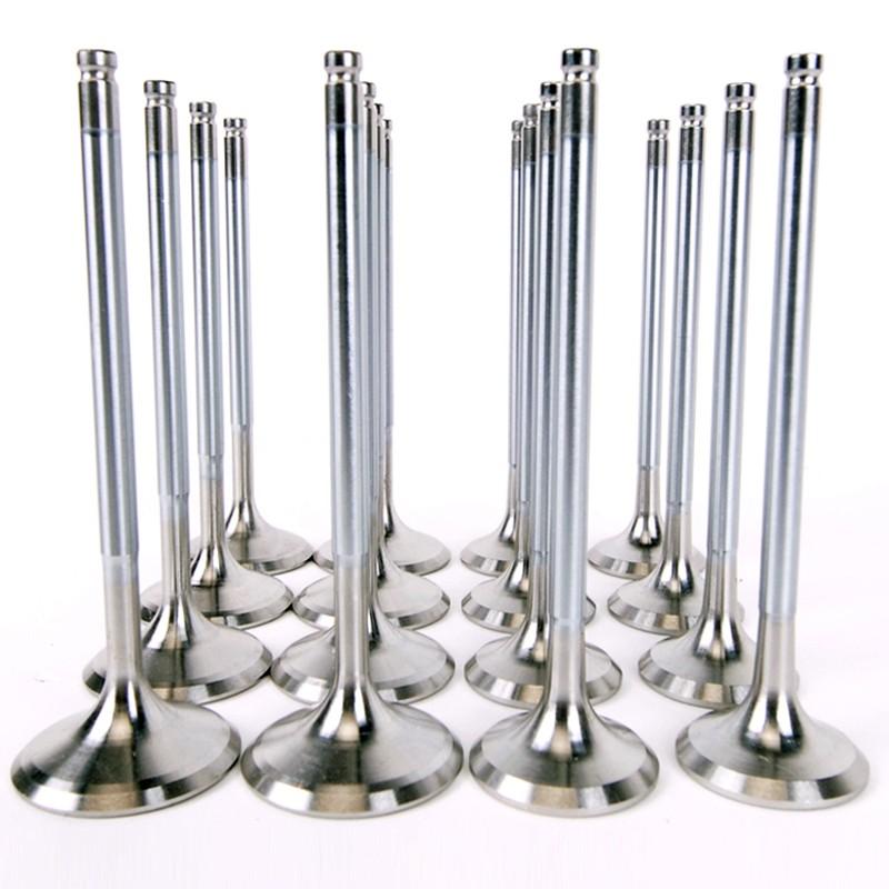 Skunk2 Alpha Series Honda/Acura Stock Size D Series Valve Set (Standard Compression)-Valves-Grocery Getter Performance