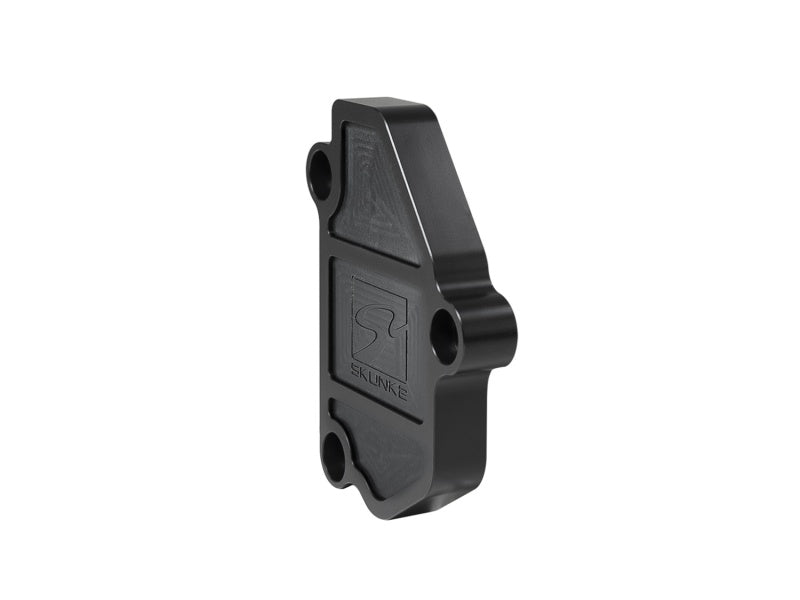 Skunk2 B-Series VTEC Black Anodized Block Off Plate-Block Off Plates-Grocery Getter Performance