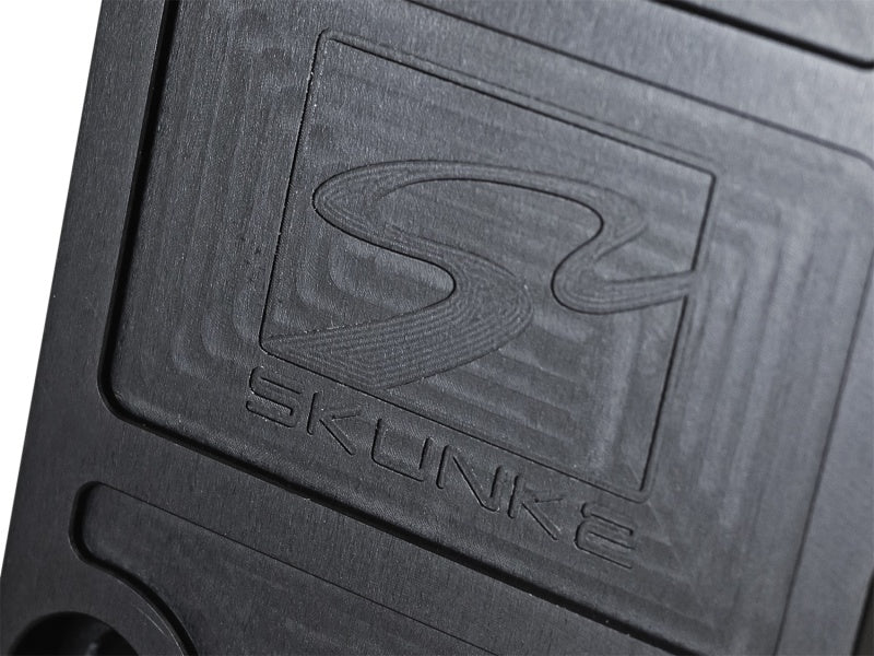 Skunk2 B-Series VTEC Black Anodized Block Off Plate-Block Off Plates-Grocery Getter Performance