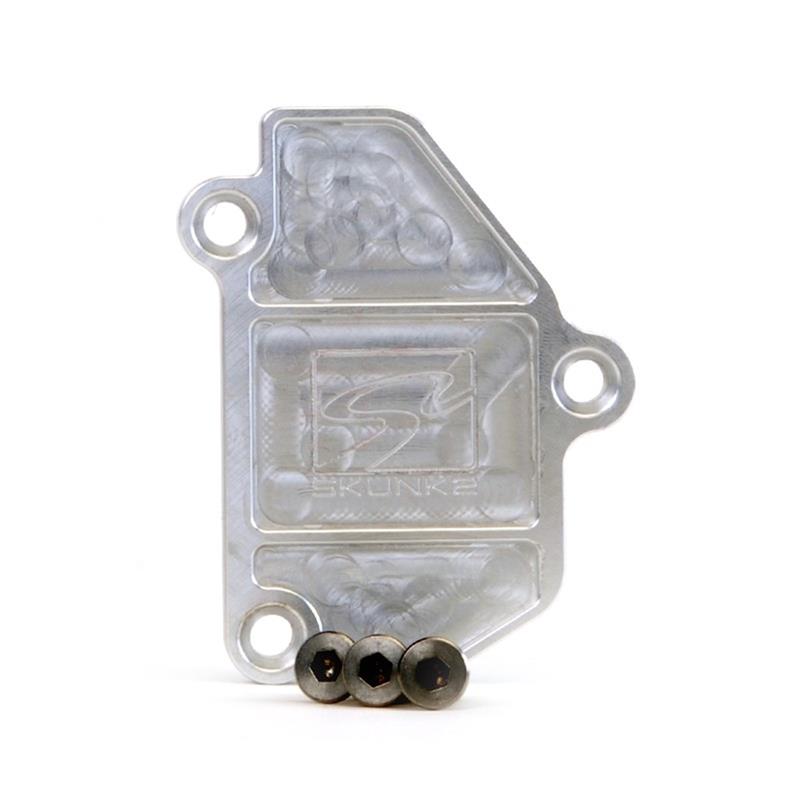 Skunk2 B-Series VTEC Hard Anodized Block Off Plate-Block Off Plates-Grocery Getter Performance