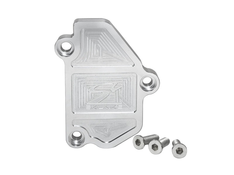 Skunk2 B-Series VTEC Hard Anodized Block Off Plate-Block Off Plates-Grocery Getter Performance