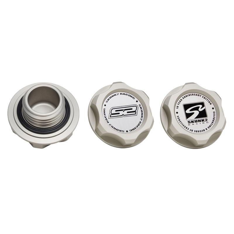 Skunk2 Honda Billet Oil Cap (M33 x 2.8) (Hard Series)-Oil Caps-Grocery Getter Performance