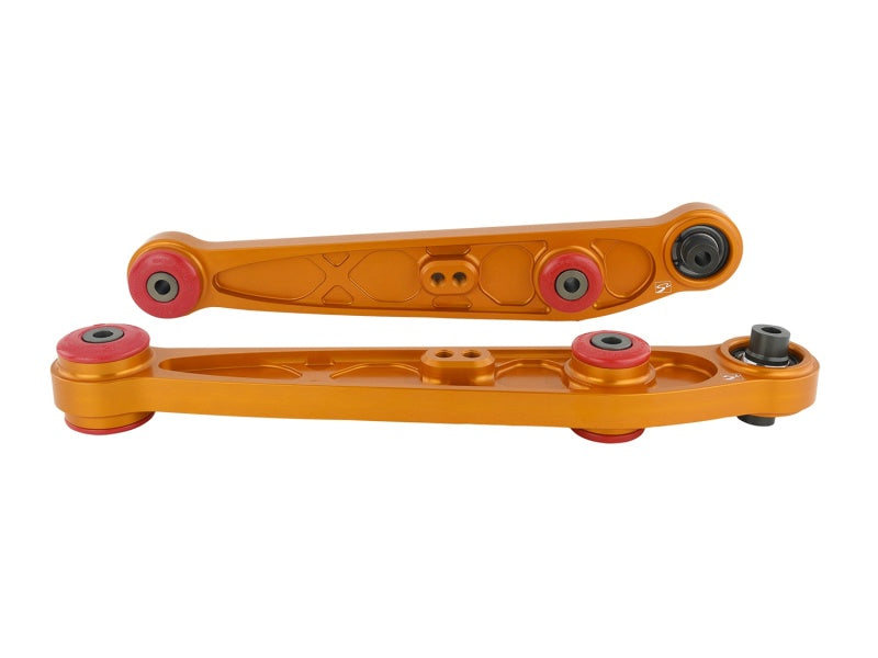 Skunk2 Honda/Acura EG/DC Alpha Series Rear Lower Control Arm Set - Gold-Control Arms-Grocery Getter Performance