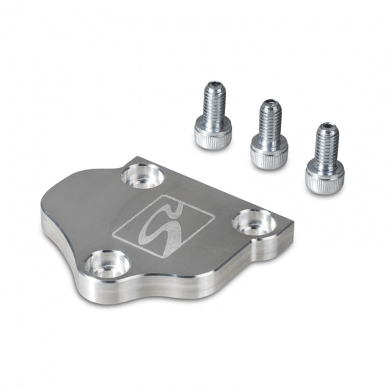 Skunk2 K-Series VTEC Clear Anodized Block Off Plate-Block Off Plates-Grocery Getter Performance