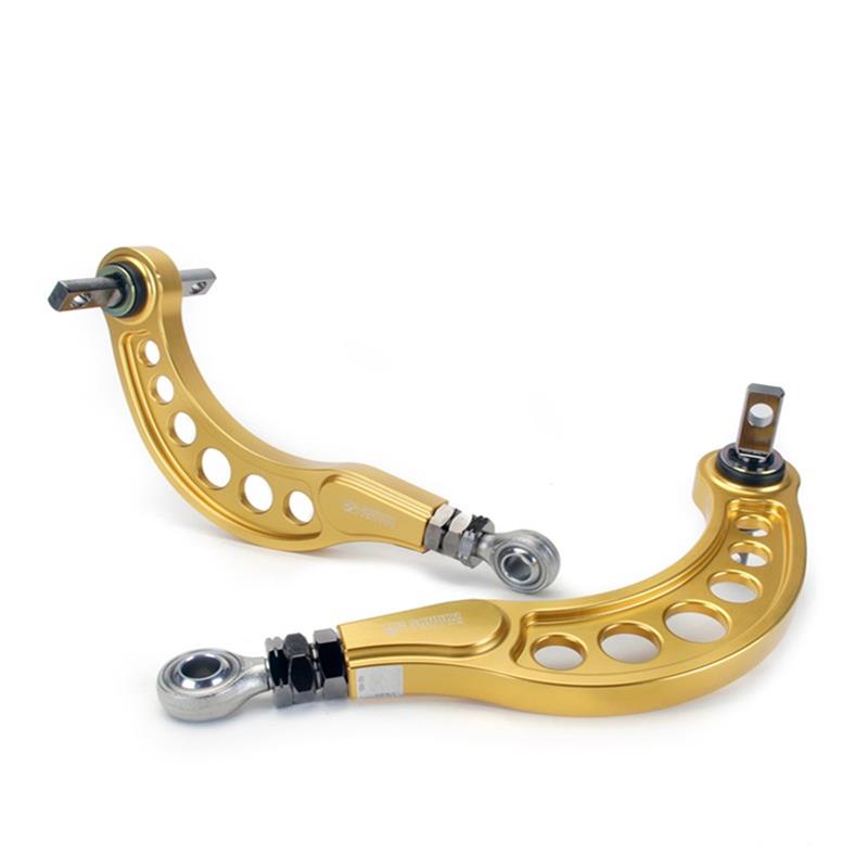 Skunk2 Pro Series 06-09 Honda Civic Gold Anodized Adjustable Rear Camber Kits-Camber Kits-Grocery Getter Performance