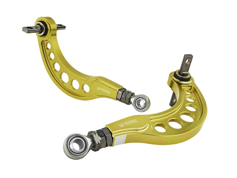 Skunk2 Pro Series 12-13 Honda Civic Gold Anodized Adjustable Rear Camber Kits-Camber Kits-Grocery Getter Performance