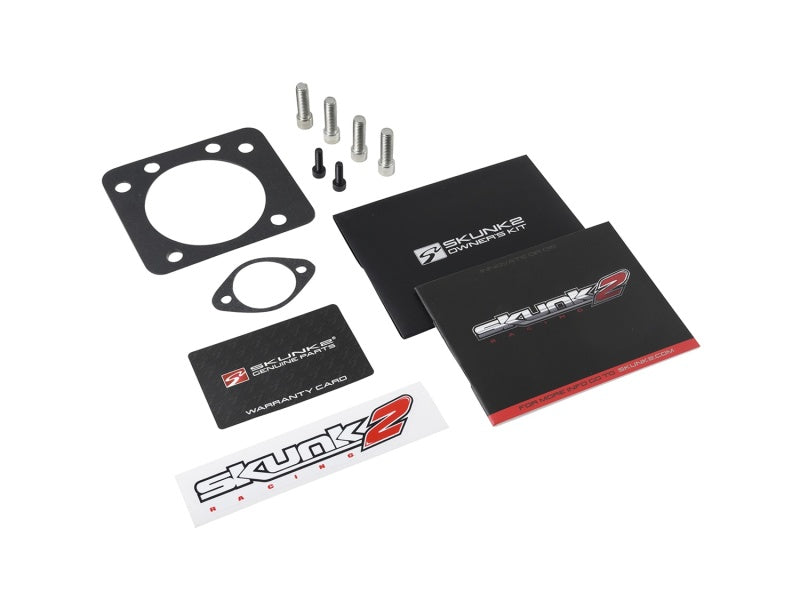 Skunk2 Pro Series Honda/Acura (D/B/H/F Series) 68mm Billet Throttle Body (Black Series) (Race Only)-Throttle Bodies-Grocery Getter Performance