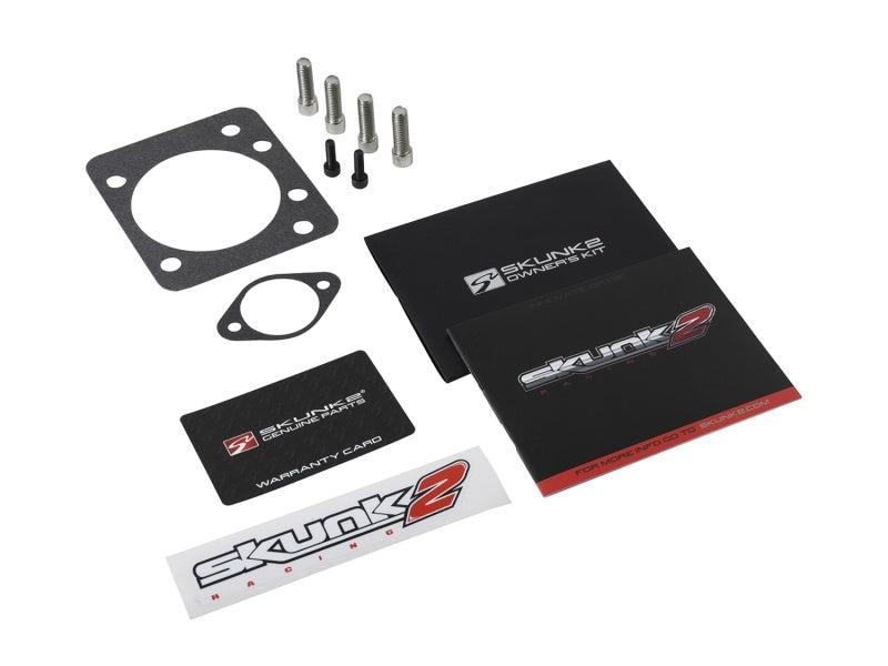 Skunk2 Pro Series Honda/Acura (D/B/H/F Series) 70mm Billet Throttle Body (Black Series) (Race Only)-Throttle Bodies-Grocery Getter Performance