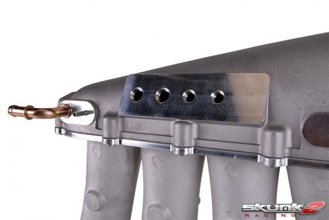Skunk2 Ultra Series B Series VTEC Street Intake Manifold - Silver-Intake Manifolds-Grocery Getter Performance