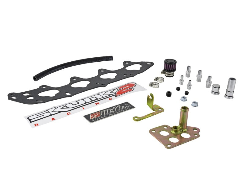 Skunk2 Ultra Series B Series VTEC Street Intake Manifold - Silver-Intake Manifolds-Grocery Getter Performance