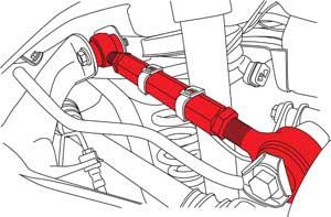 SPC Performance 06 - 08 BMW 1/2/3 Series Rear Adjustable Camber Arm Single - Grocery Getter Performance