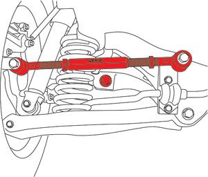 SPC Performance 07 - 10 Hyundai Elantra/Kia Optima Rear EZ Arm XR Adjustable Control Arm - Grocery Getter Performance