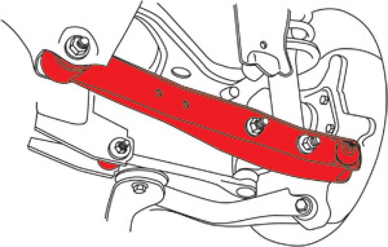 SPC Performance 08 - 12 Subaru Impreza/ 2022+ BRZ/Toy 86 Rear Camber Arm & Toe Kit (SINGLE ARM - REQ 2) - Grocery Getter Performance