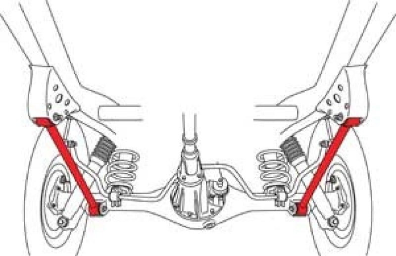 SPC Performance 08+ Toyota Landcruiser Rear Lower Control Arms (Pair)-Control Arms-Grocery Getter Performance