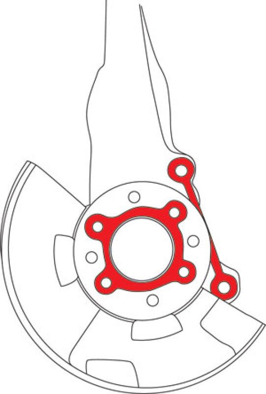 SPC Performance 09 - 14 Hyundai Genesis +.75 Camber Shim (Set of 2) - Grocery Getter Performance