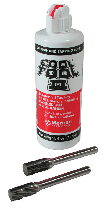 SPC Performance 3/8in. Rotary File Set (For Steel/Aluminum) (Incl. Cutting Fluid)-Tools-Grocery Getter Performance