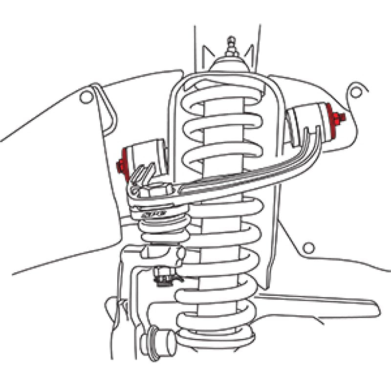 SPC Performance Control Arm Hardware - Grocery Getter Performance