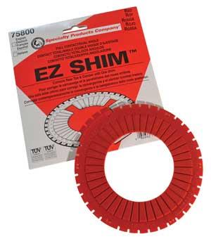 SPC Performance EZ Shim Dual Angle Camber/Toe Shim (Red) - Grocery Getter Performance
